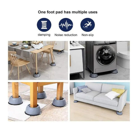 4 PCS Anti Vibration Pads For Washing Machine 4 Pcs
